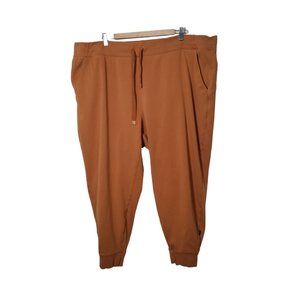 Women's Drawstring Jogger Pants in Mustard Yellow